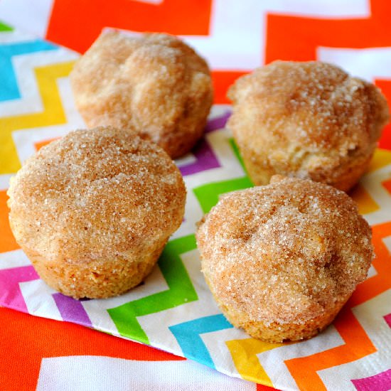 Mini Snickerdoodle Muffins