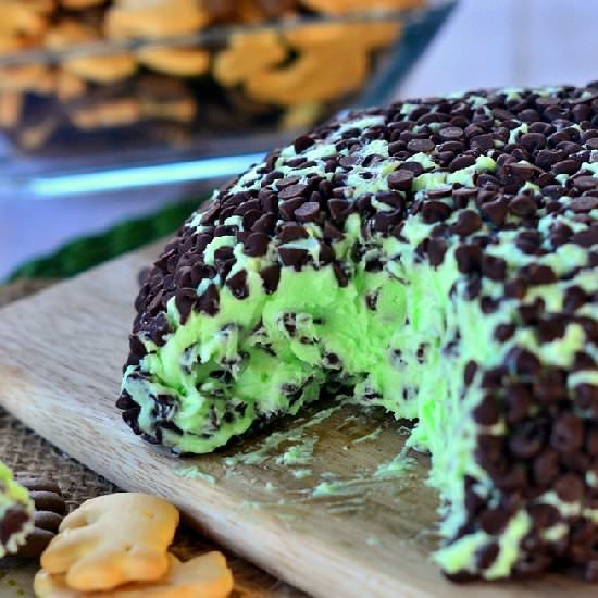 Mint Chocolate Chip Cheese Ball