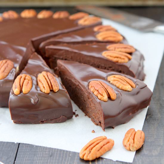 Chocolate Pecan Torte (GF!)