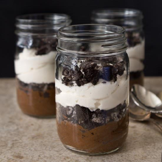 Oreo Mousse Jars