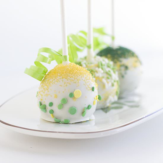 Chocolate Chip Menthe Cake Pops