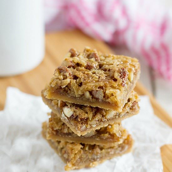 Coconut Pecan Bars