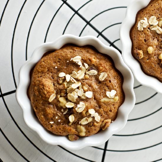 Maple Oat + Nut Muffins