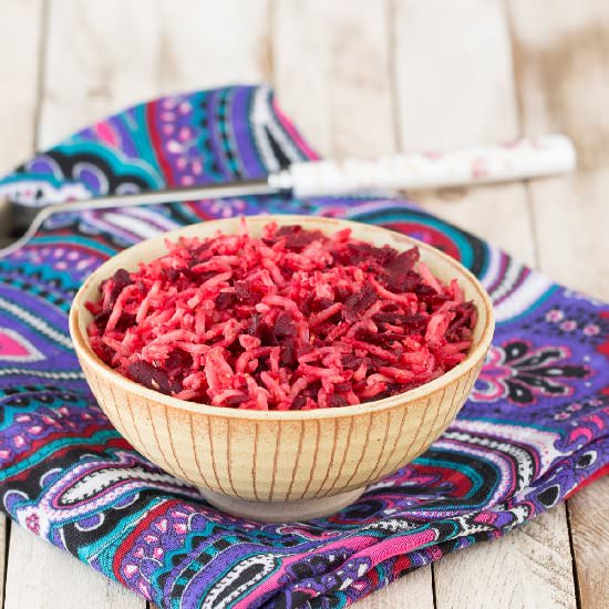 Beetroot Rice