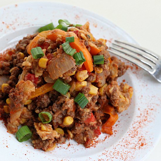Skillet Tamales
