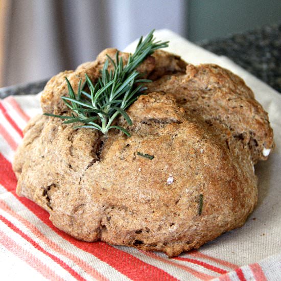 Brown Butter & Rosemary Soda Bread