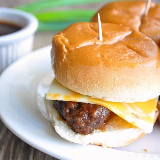 Sweet & Spicy Meatball Sliders