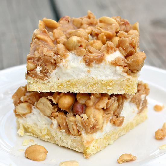 Salted Nut Roll Bars
