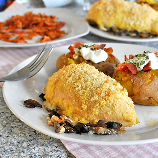 Baked Parmesan Garlic Chicken