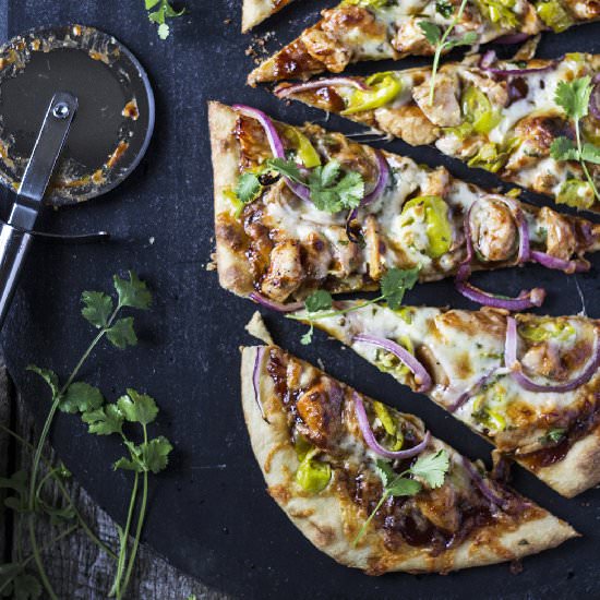 Spicy BBQ Chicken Pizza
