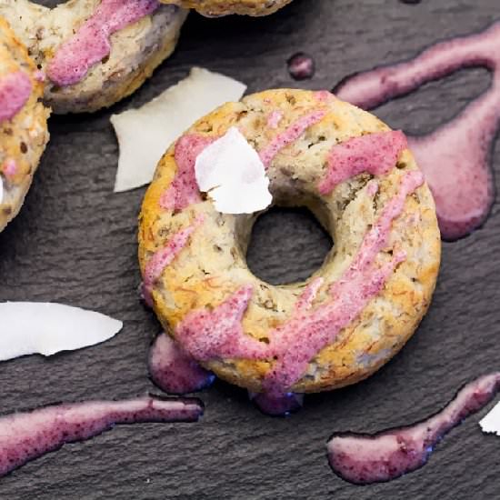 Vegan Coconut Banana Donuts