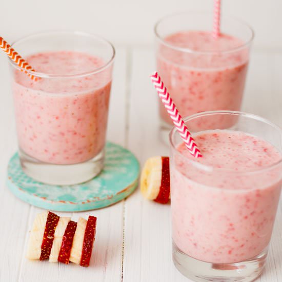 Healthy Strawberry Smoothie