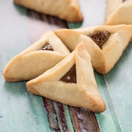 No-egg Shortbread Hamentachen