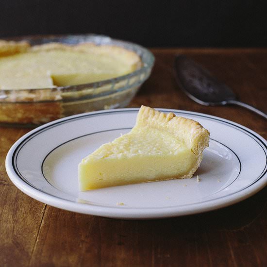 Lemon Buttermilk Pie