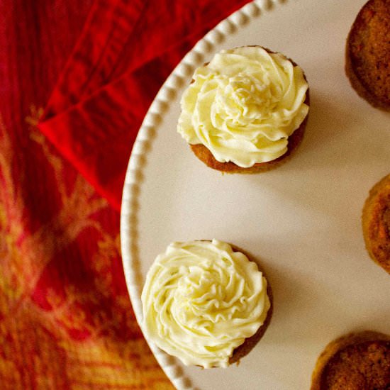 Banana and Fig Cupcakes