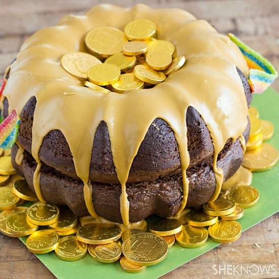 Pot of Gold Bundt Cake