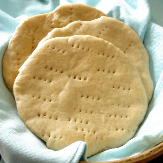 Whole Wheat Pizza base from scratch