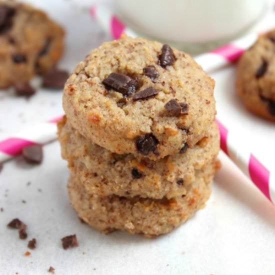 Choc Chip Cookies (Paleo Friendly)