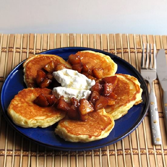 Caramelized Apple Pancakes