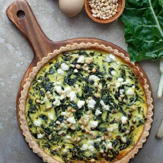 French Chard Tart