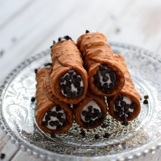 Homemade Cannoli