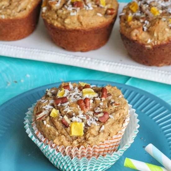 Skinnier Mango Coconut Muffins
