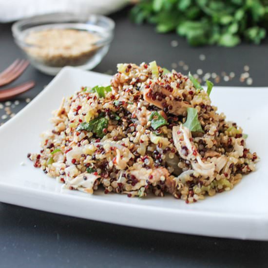 Toasted Sesame Chicken Quinoa