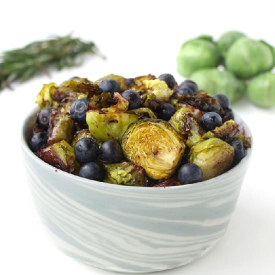 Brussels Sprouts w/ Blueberries