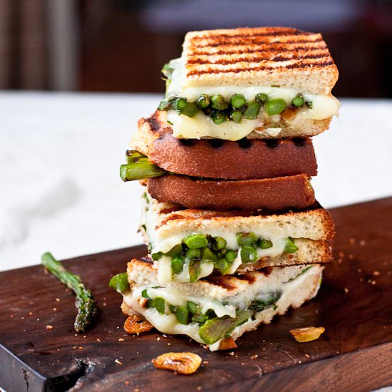 Asparagus Grilled Cheese