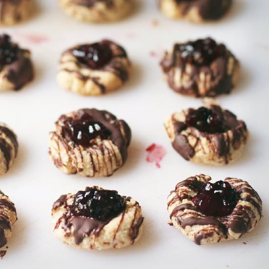 Coconut Shortbread Jamprints