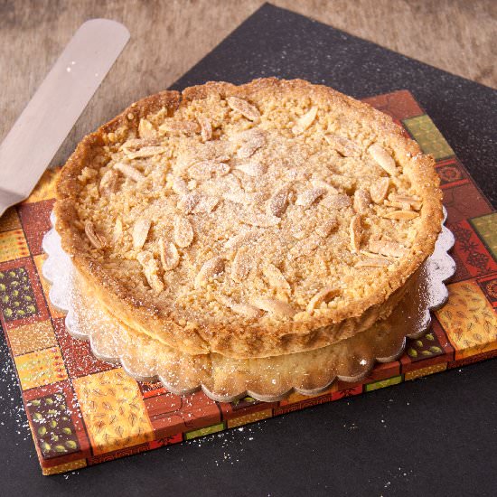 Apple and Almond Flan