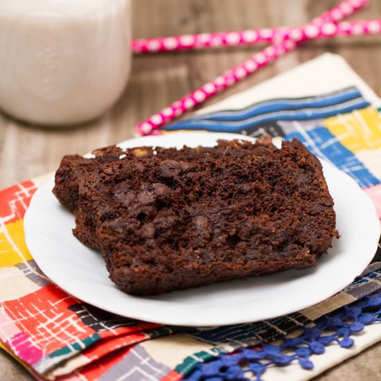Double Chocolate Banana Bread