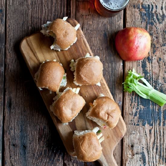 IPA Crab Salad Sliders