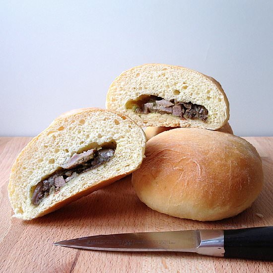 Savory Beef & Onion Buns