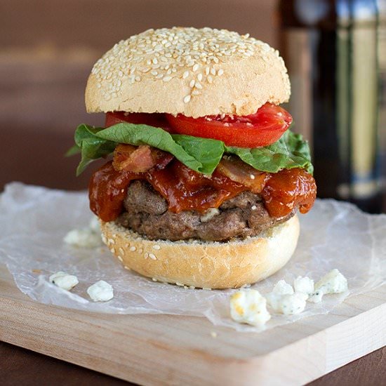 Chipotle Honey BBQ Burgers