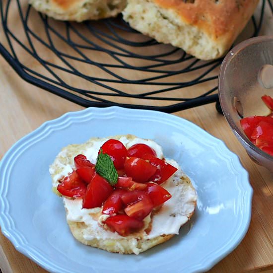 Gluten Free Fresh Herb Buns