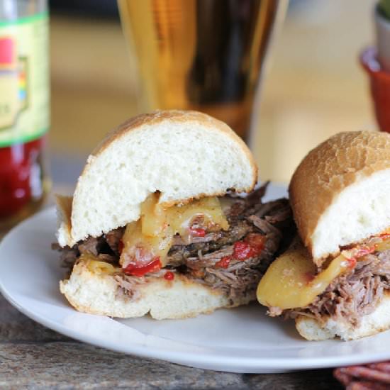 Drip Beef Sandwiches