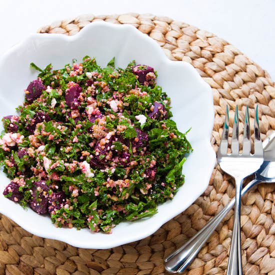 Freekeh & Shredded Kale Salad