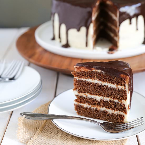 Whiskey Stout Chocolate Cake