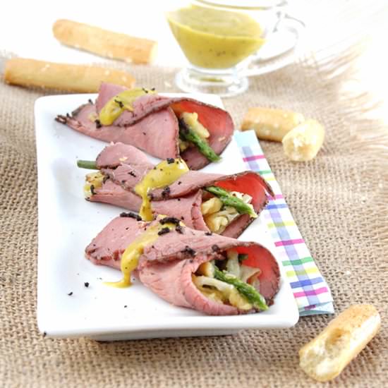 Roast beef Cannelloni