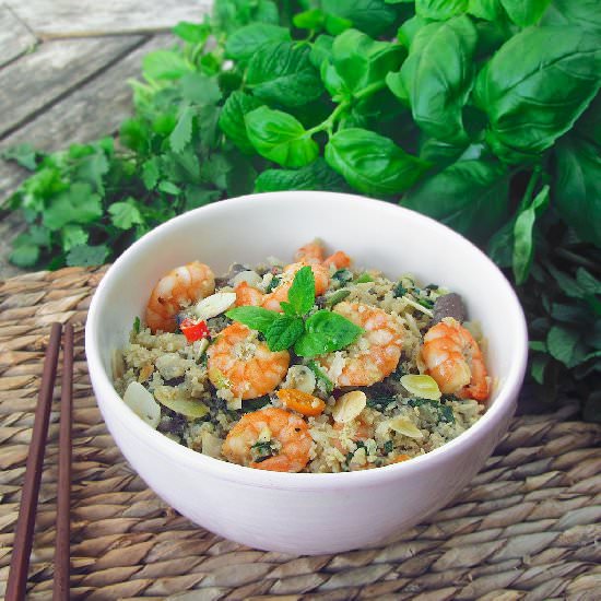 Keto Egg Fried Rice