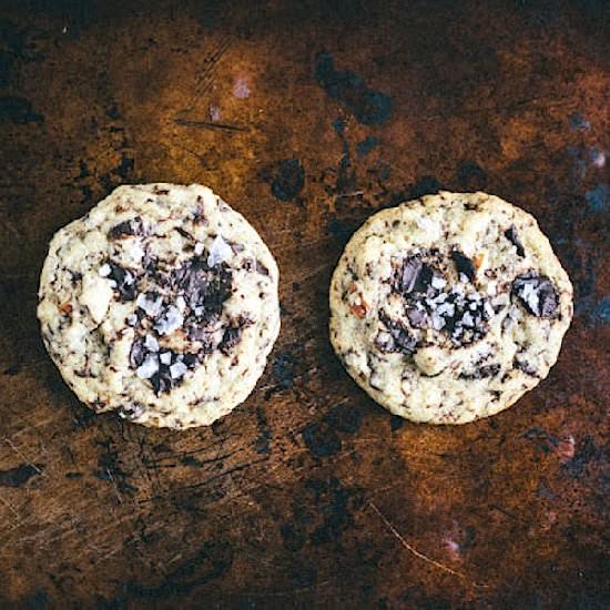 Chocolate Maple Pecan Cookies