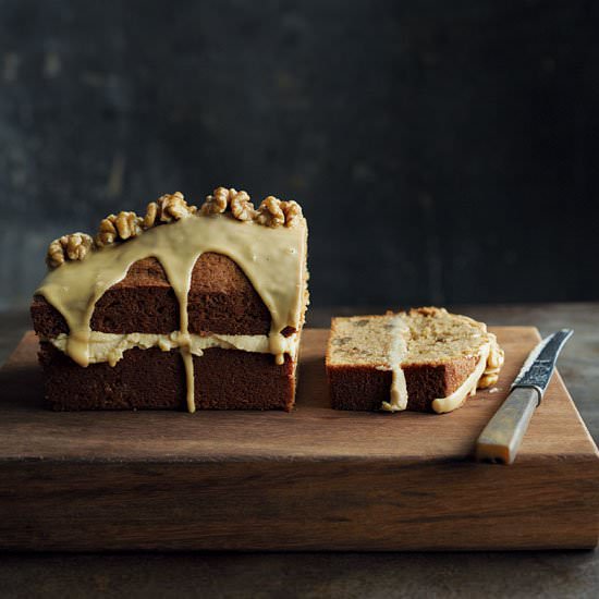 Coffee & Walnut Cake