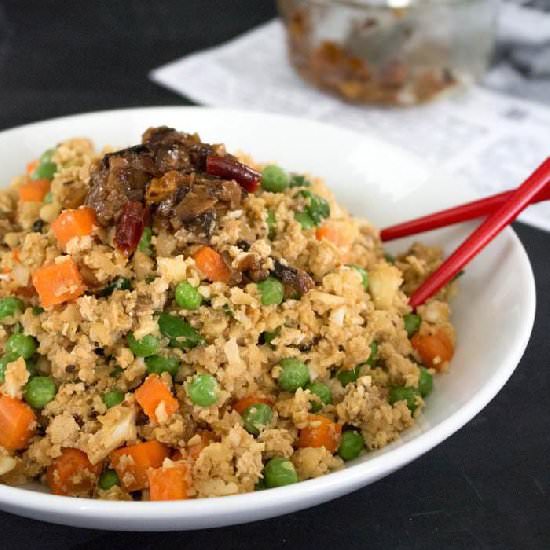 Cauliflower Fried Rice & XO Sauce