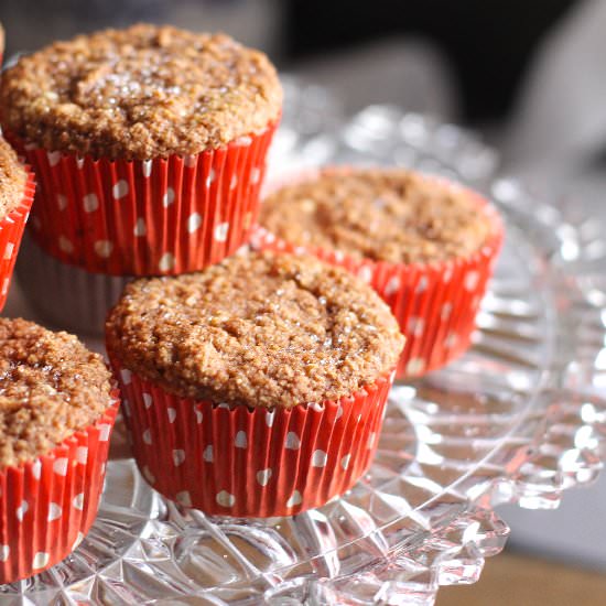 High Protein Apple Sauce Muffins