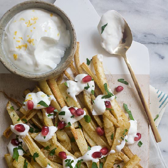 Spiced Parsnip Fries