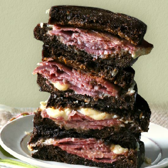 Corned Beef Grilled Cheese
