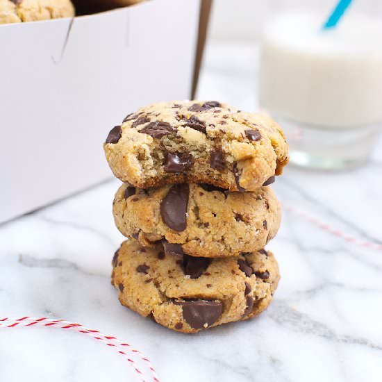 Grain Free Chocolate Chip Cookies