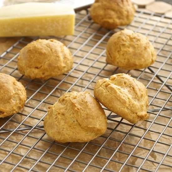 Gruyere Parmesan Puffs