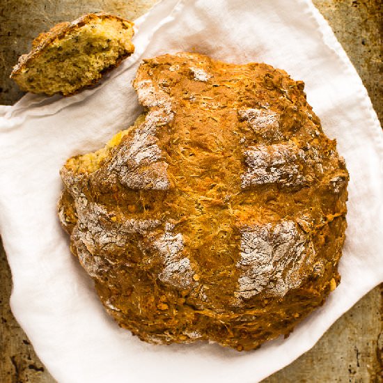 Rosemary and Cheddar Soda Bread